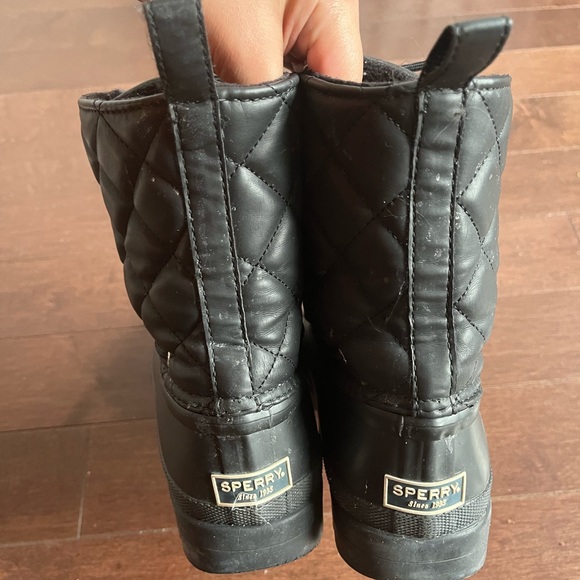 Sperry topsider black boots - Picture 8 of 10
